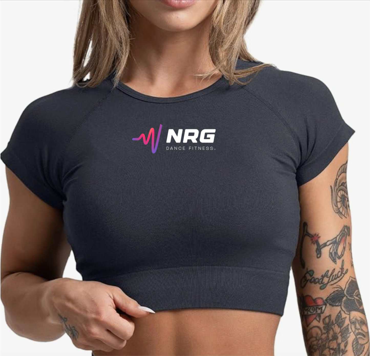 Cropped Fitted Tee