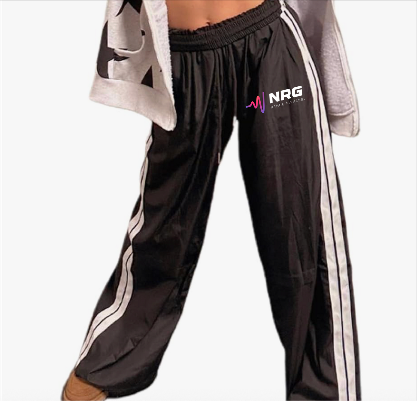 Women Stripped Track Pants